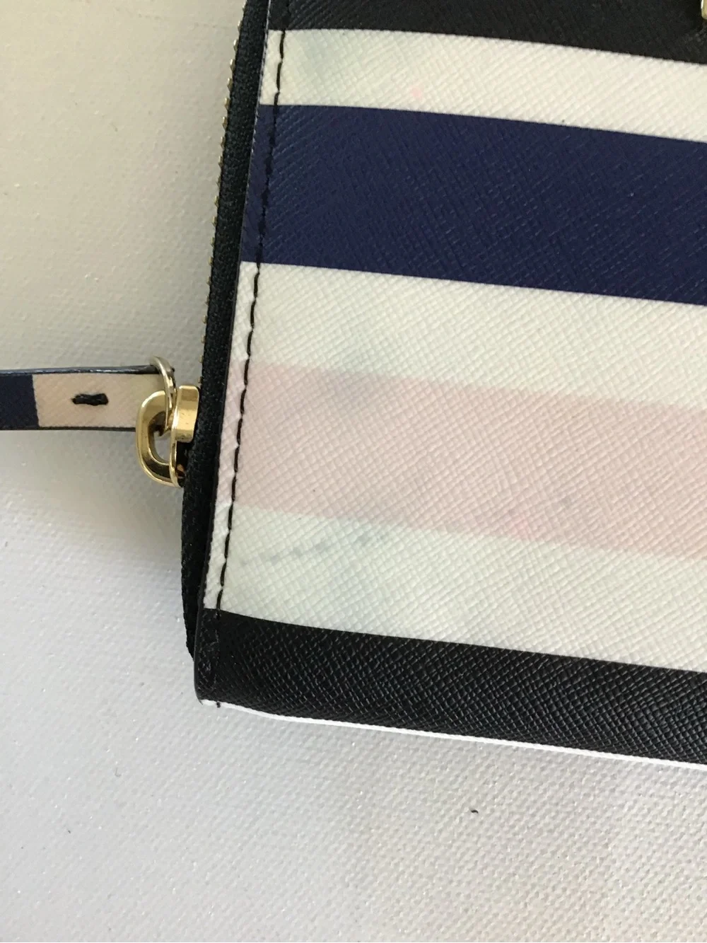Kate Spade New York Grove Street Stripe Crossbody & Zip Around Wallet Set